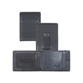 Plonge Leather Bi-Fold Magnetic Money Clip Wallet w/ RFID Theft Protection
